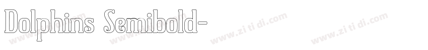 Dolphins Semibold字体转换